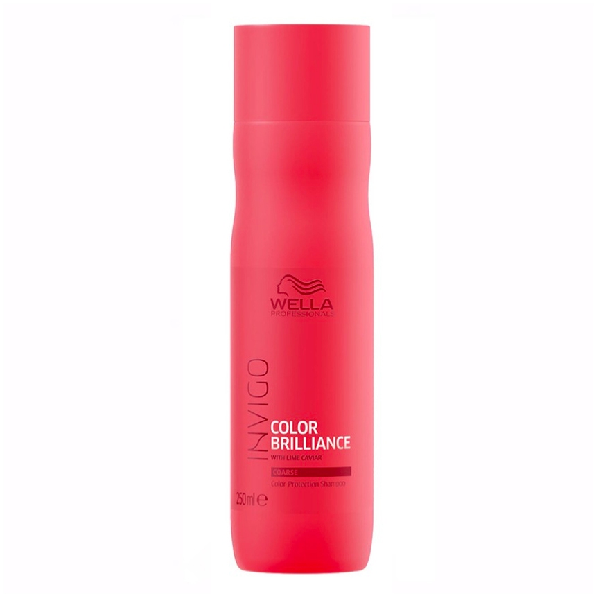 Shampoing Color Brilliance Invigo Cheveux pais Wella 250 ML