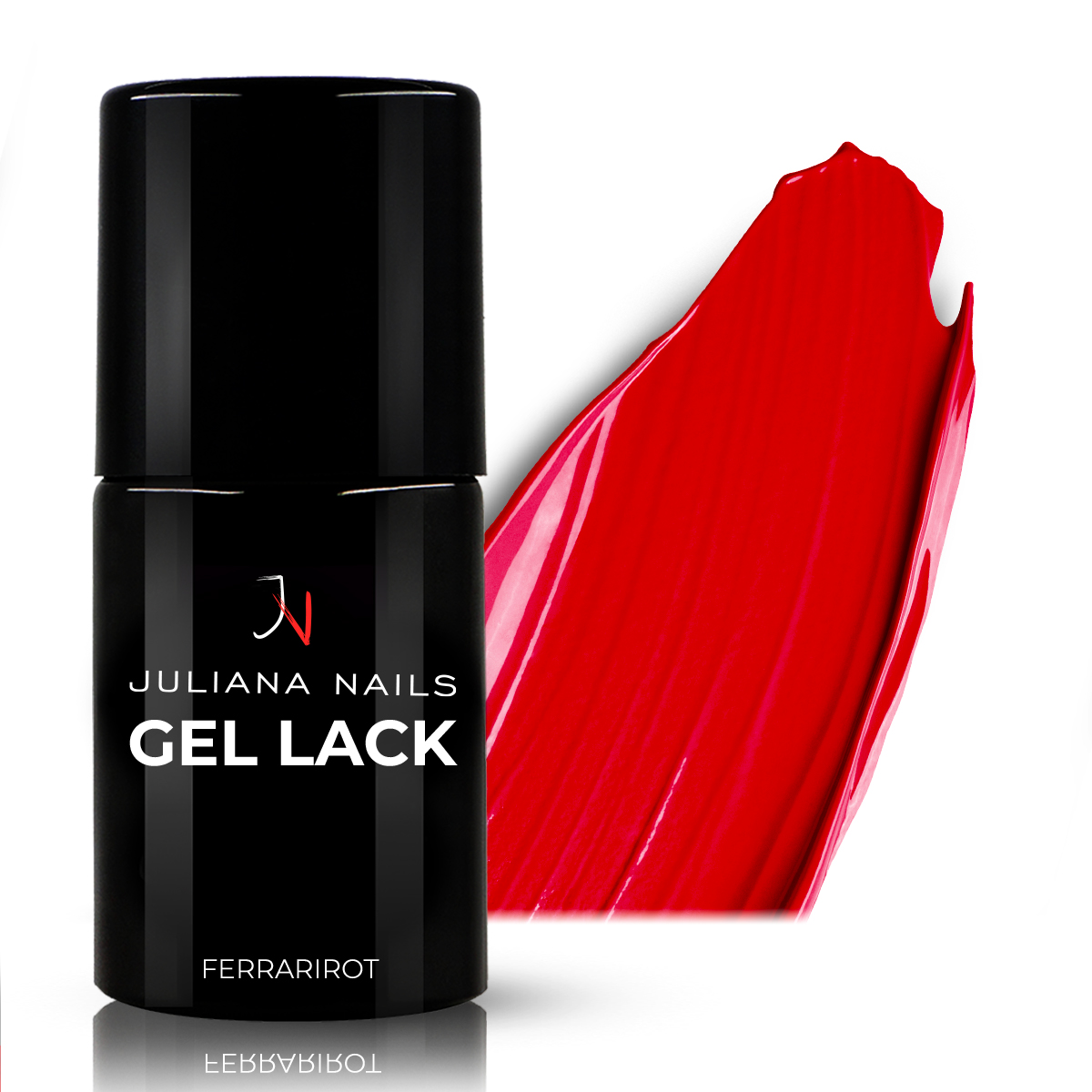 Vernis Semi-Permanent Juliana Nails Rouge Ferrari 6 ML