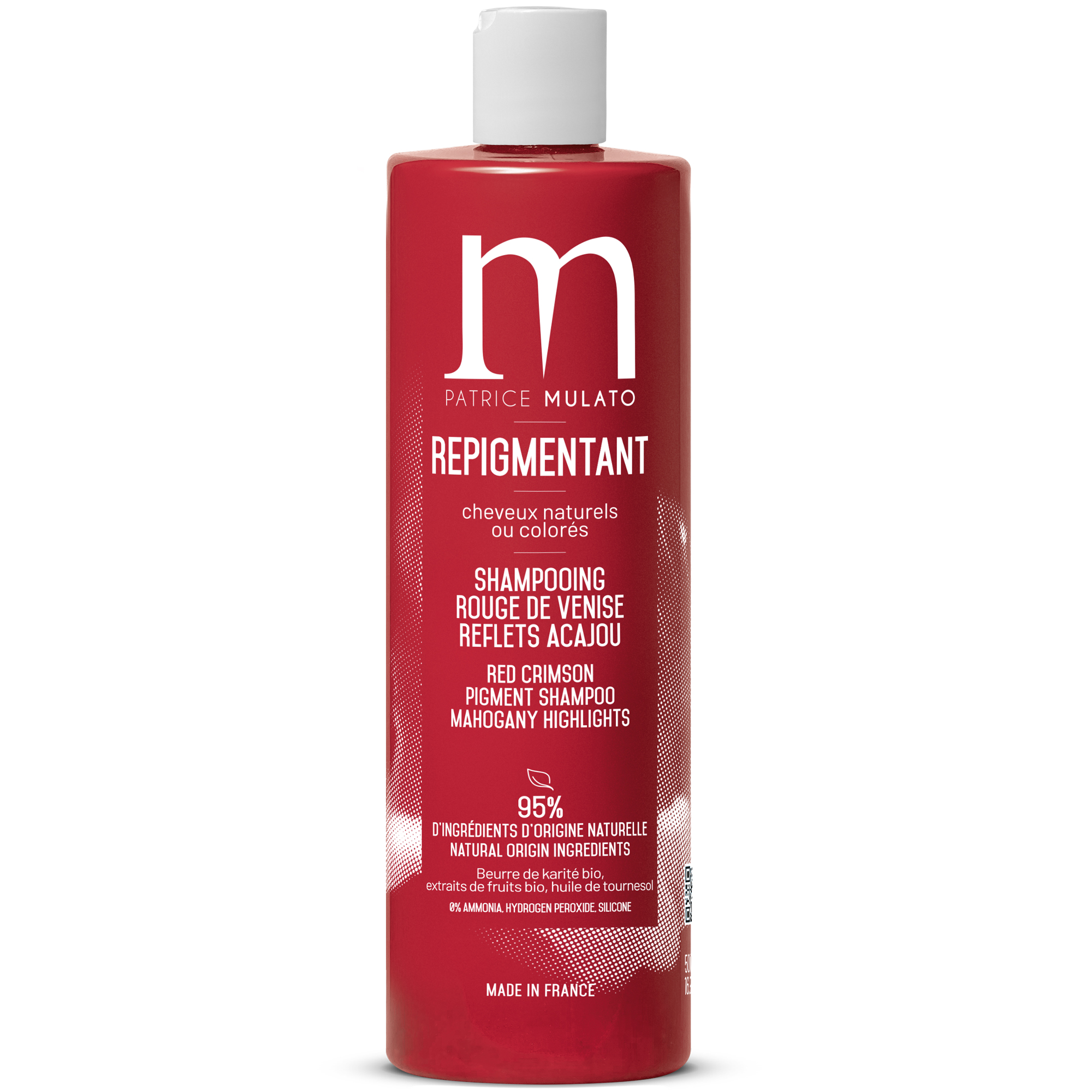 Shampoing Repigmentant Rouge de Venise Mulato 500 ML