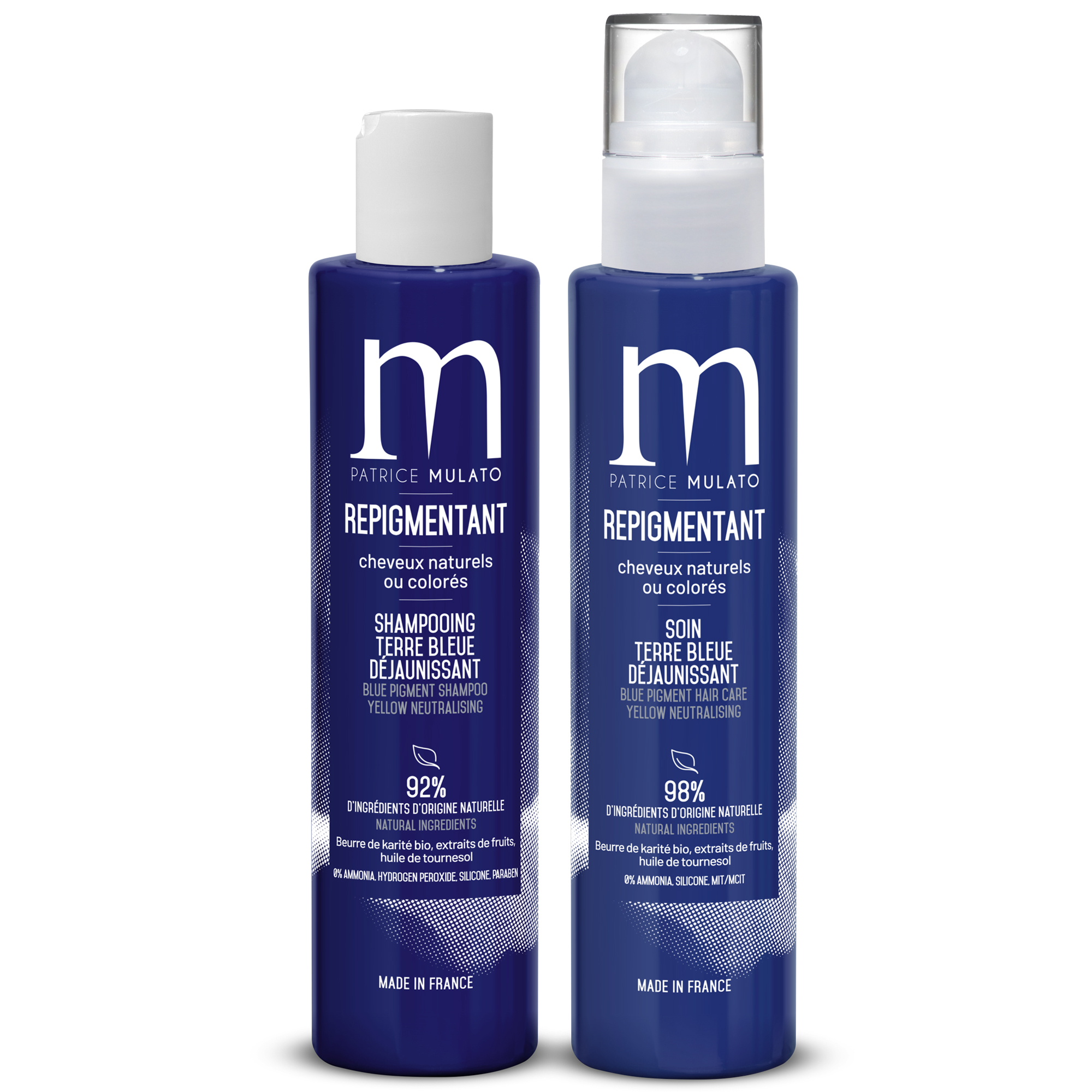 Duo Shampoing & Soin Repigmentant Terre Bleue Mulato