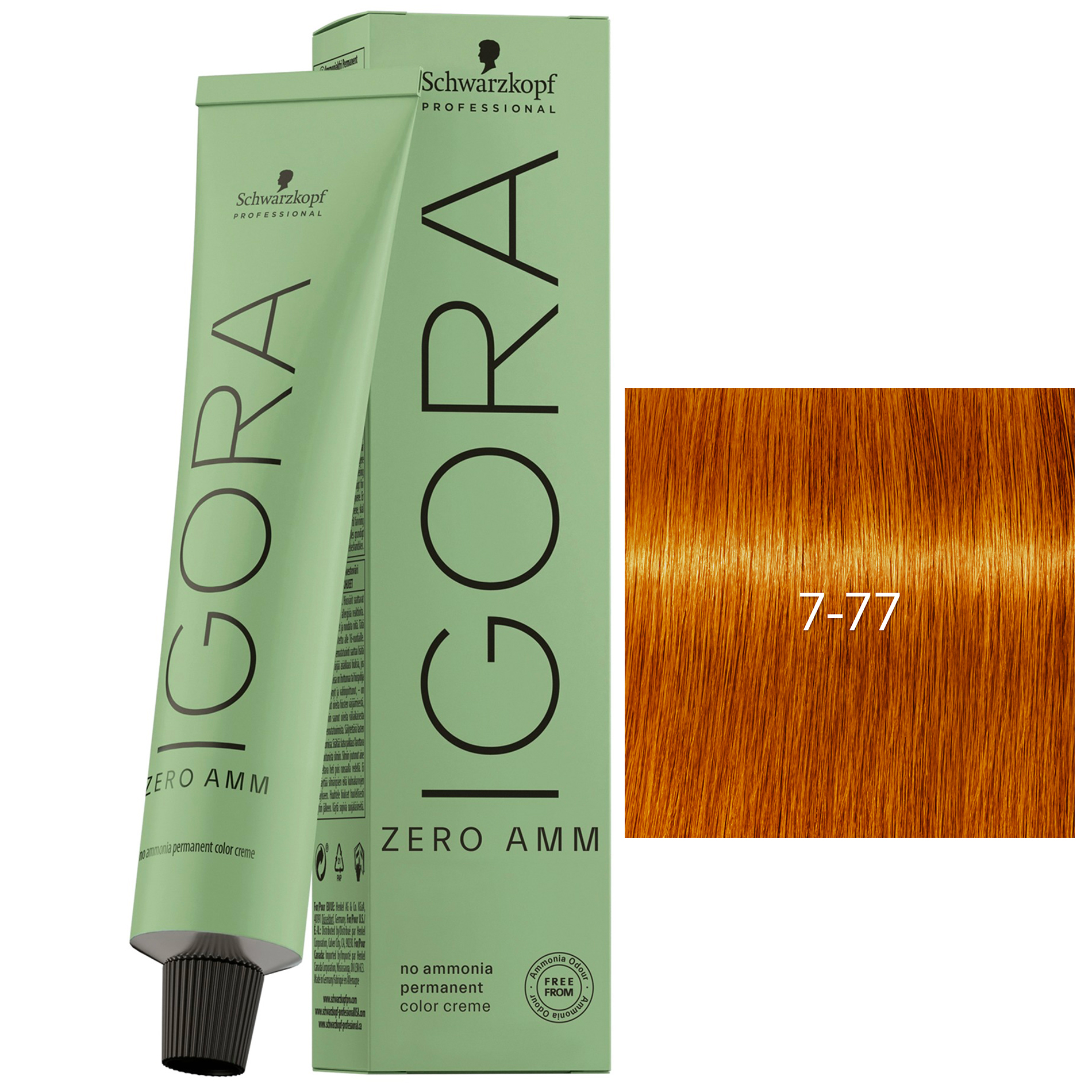 Tube Coloration Igora Zro Amm Schwarzkopf 60 ML