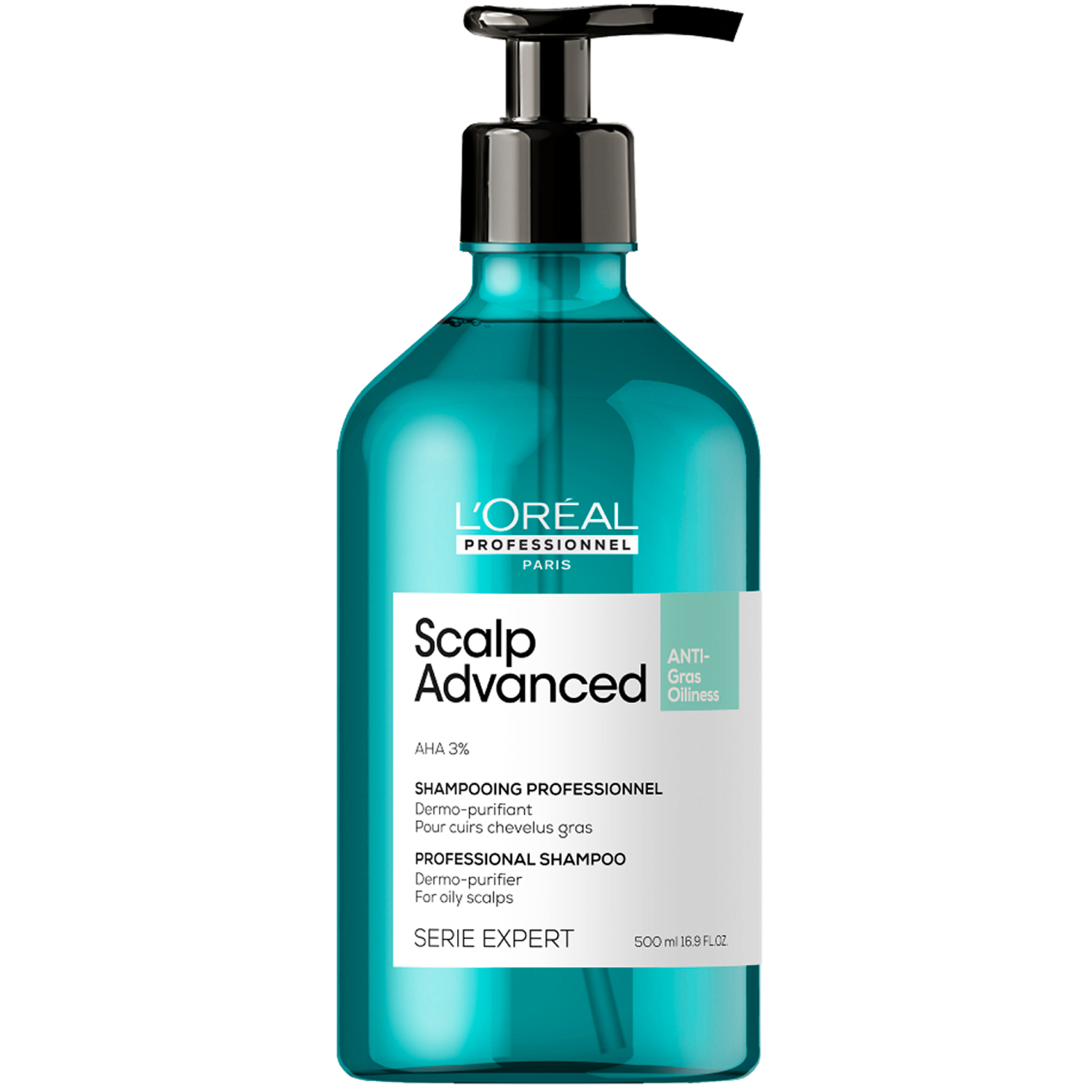 Shampoing Dermo Purifiant Anti-Gras Scalp Advanced L'Oral Professionnel 500 ML