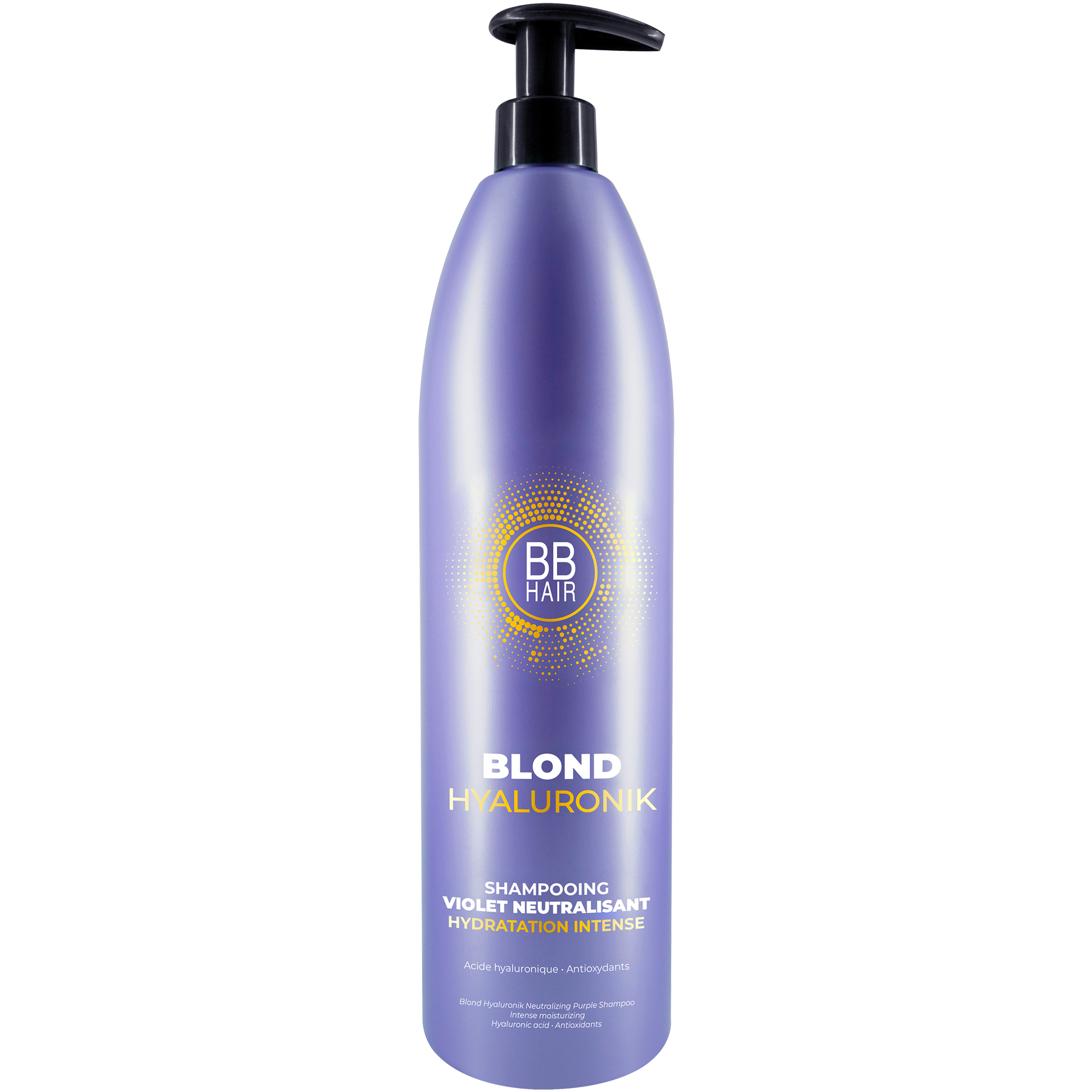 Shampoing Violet Neutralisant Blond Hyaluronik BBHair Generik 1 Litre