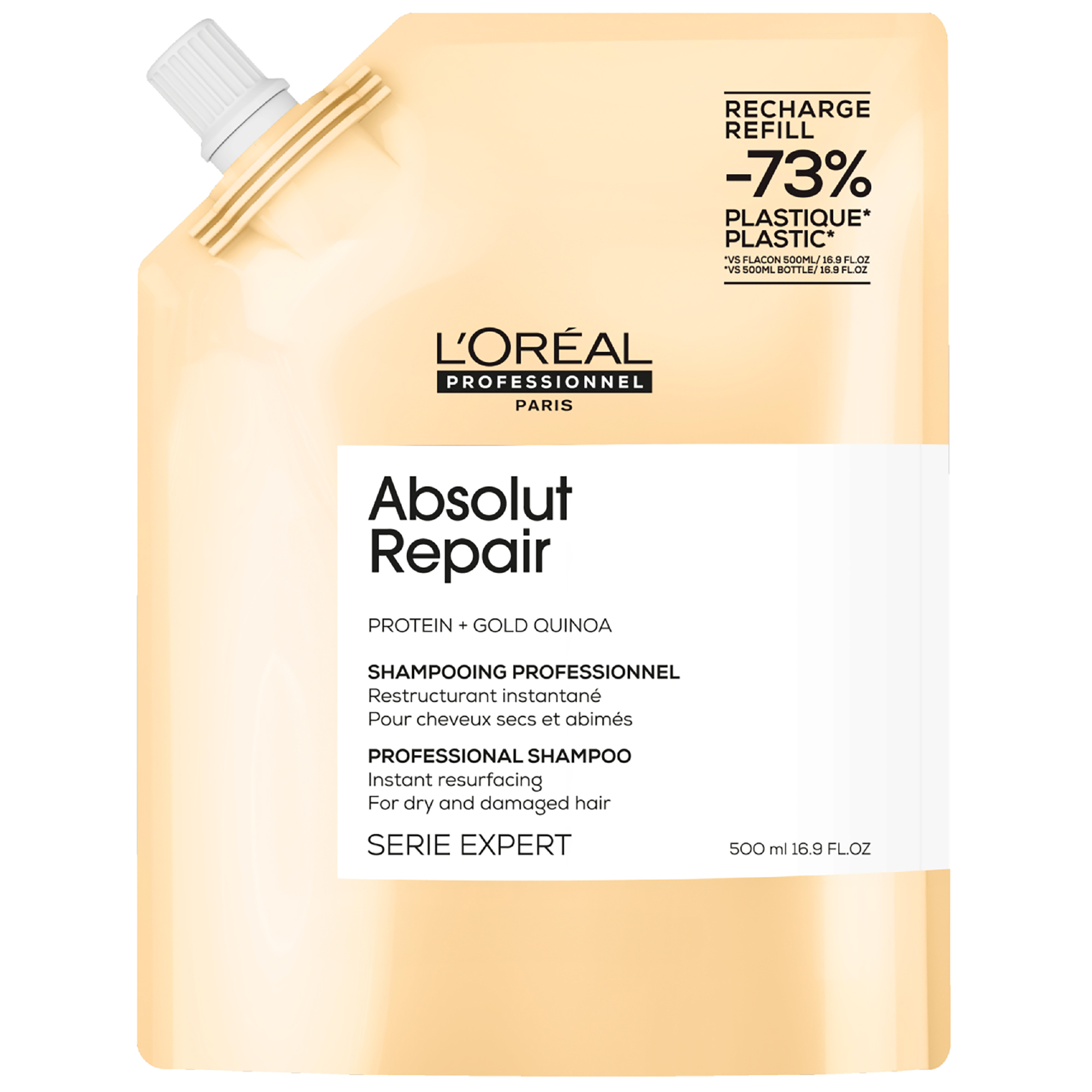 co-Recharge Shampoing Absolut Repair L'Oral Professionnel 500 ML