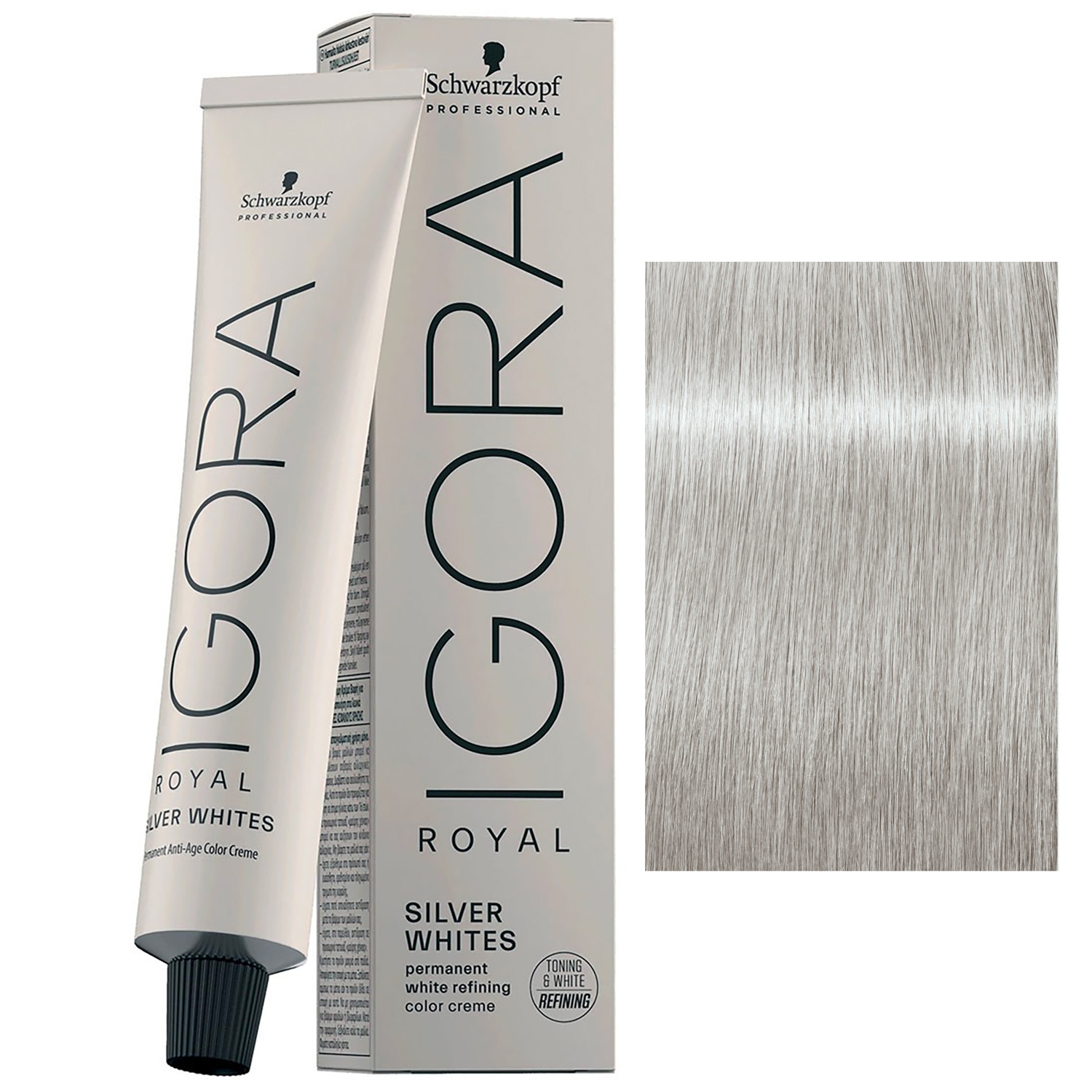 Tube Coloration Igora Royal Silver Whites Schwarzkopf 60 ML