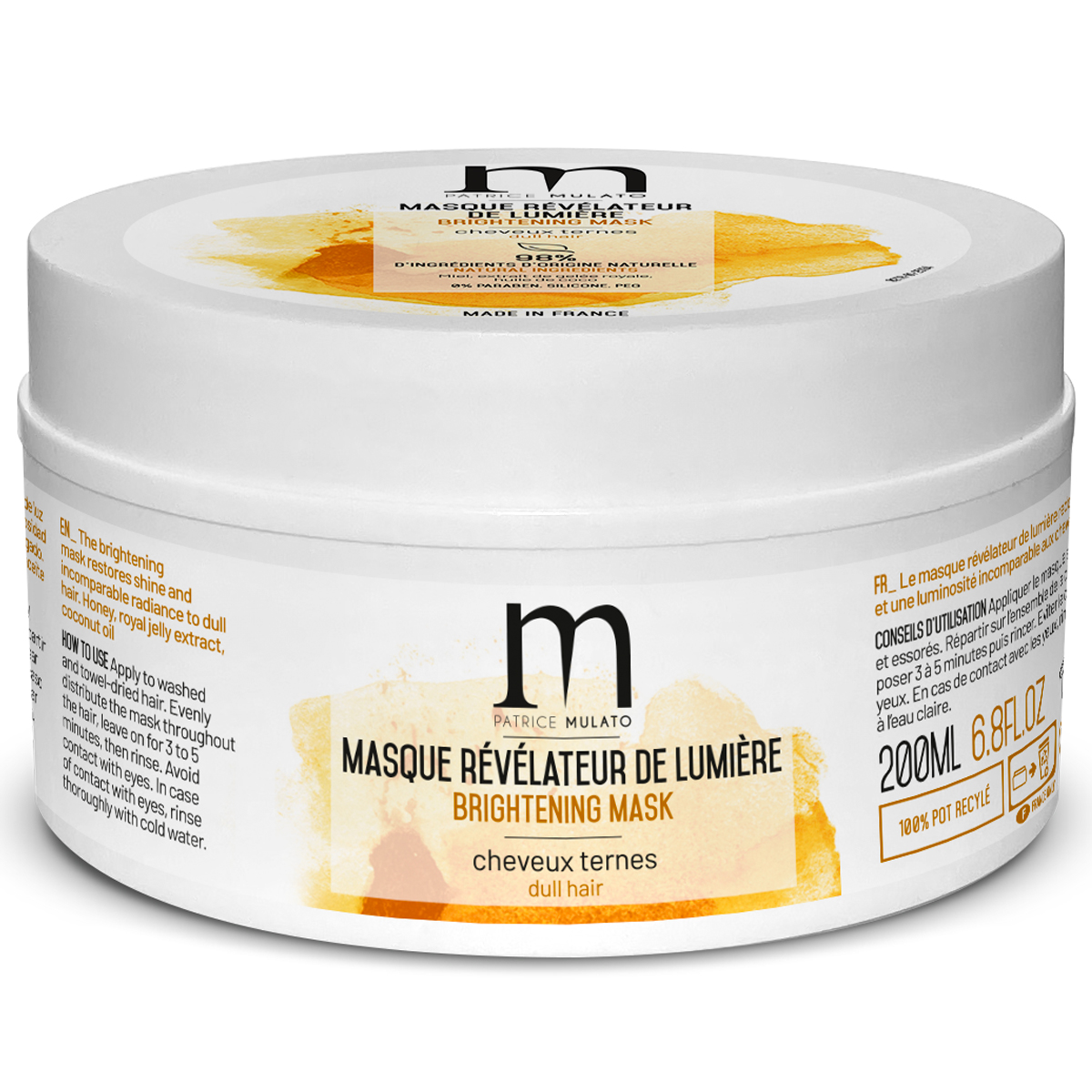 Masque Miel Rvlateur de Lumire Mulato 200 ML