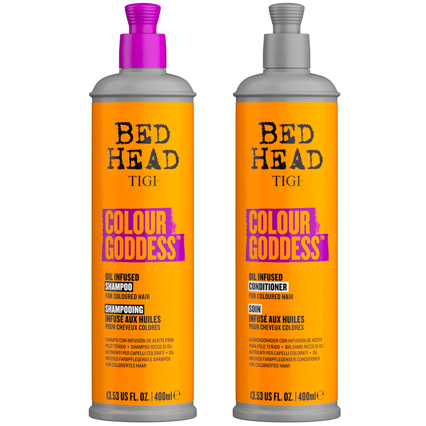 Colour Goddess Conditioner + Shampoing Tigi Bed Head