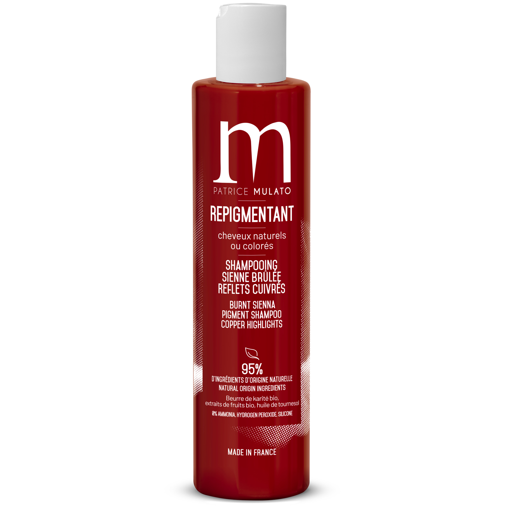 Shampoing Repigmentant Sienne Brle Mulato 200 ML