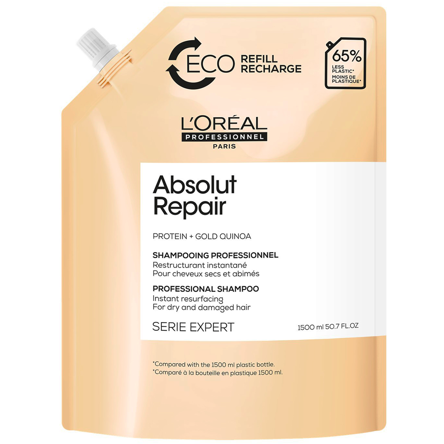 co-Recharge Shampoing Absolut Repair L'Oral Professionnel 1500 ML