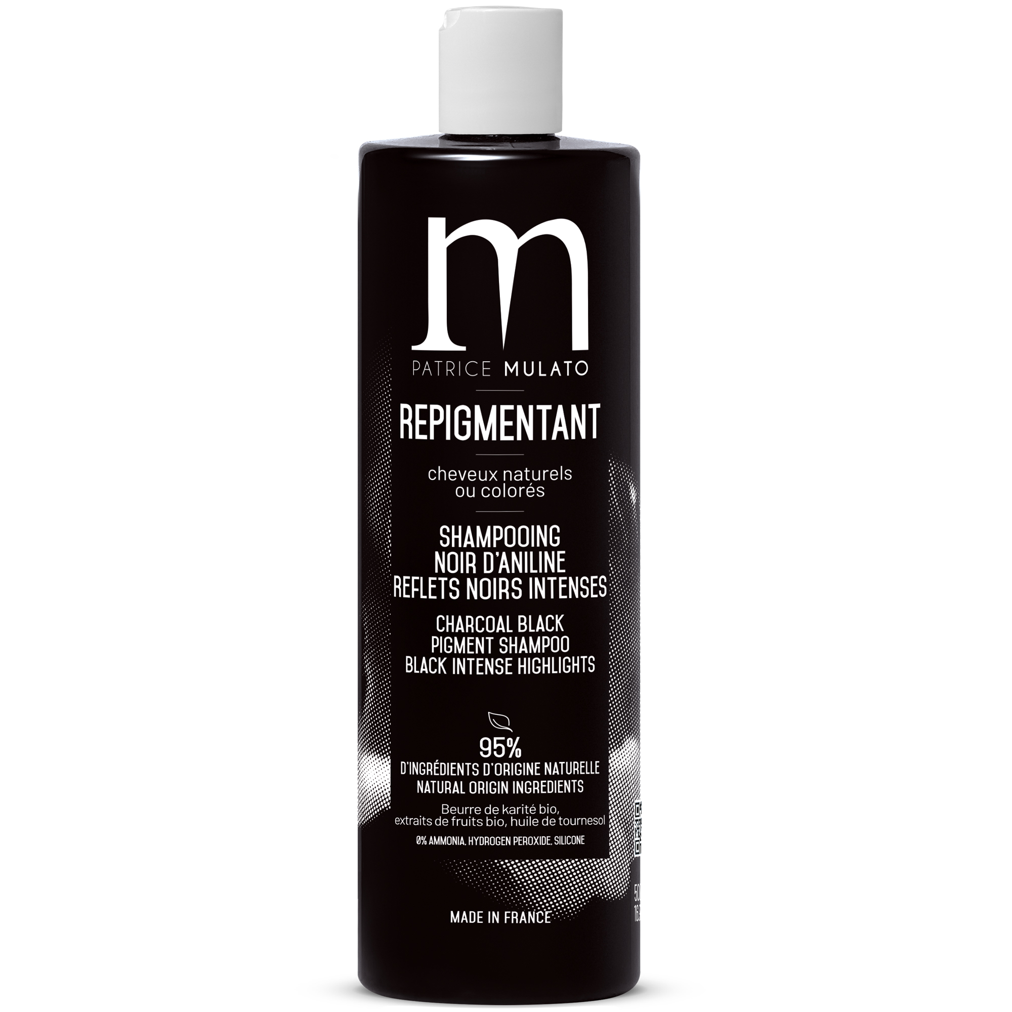 Shampoing Repigmentant Noir D'Aniline Mulato 500 ML