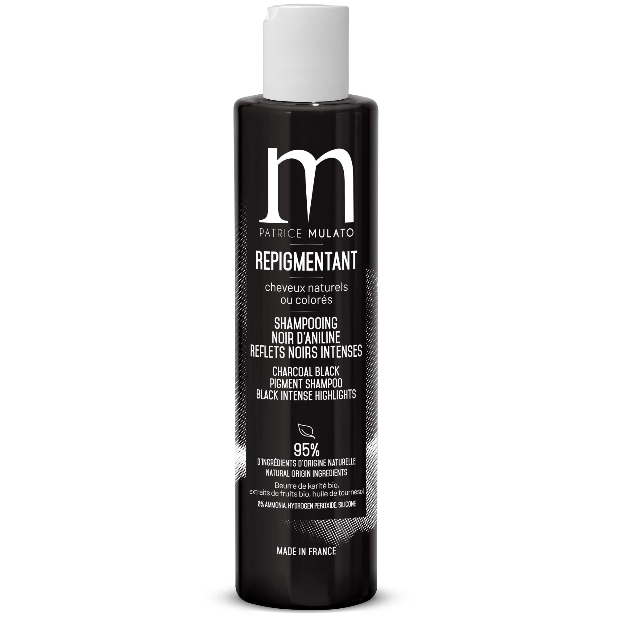 Shampoing Repigmentant Noir D'Aniline Mulato 200 ML