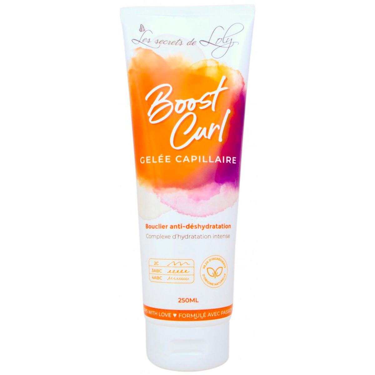 Gele Dfinissante Boost Curl - Les Secrets de Loly 250 ML