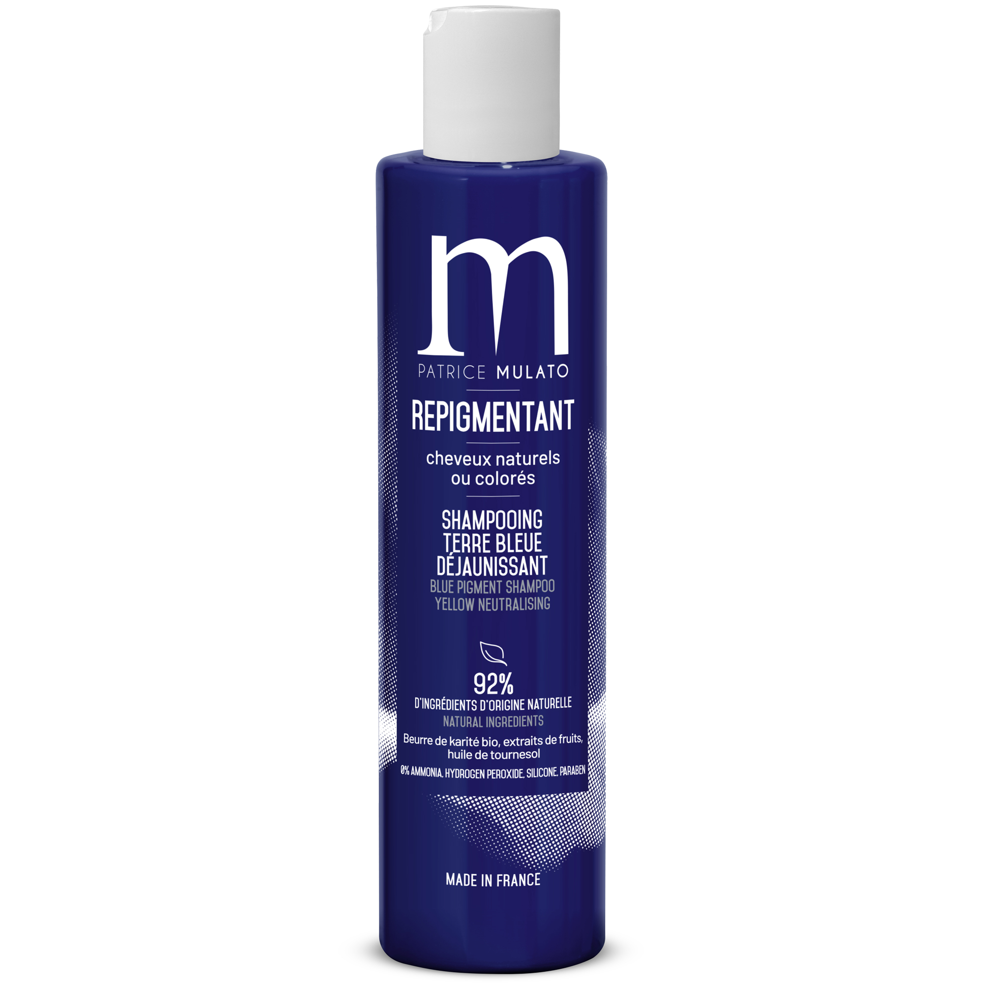 Shampoing Repigmentant Terre Bleue Mulato 200 ML