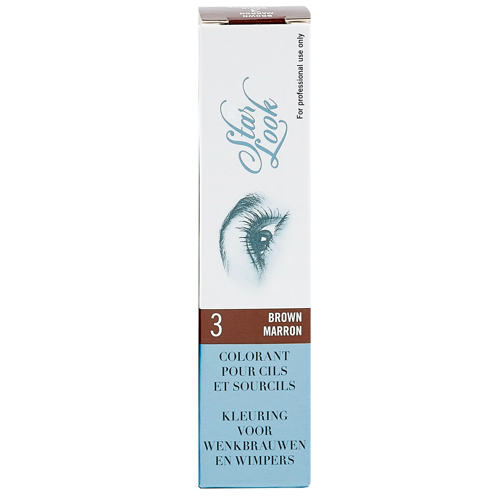 Coloration Cils et Sourcils Star Look Marron 15 ML