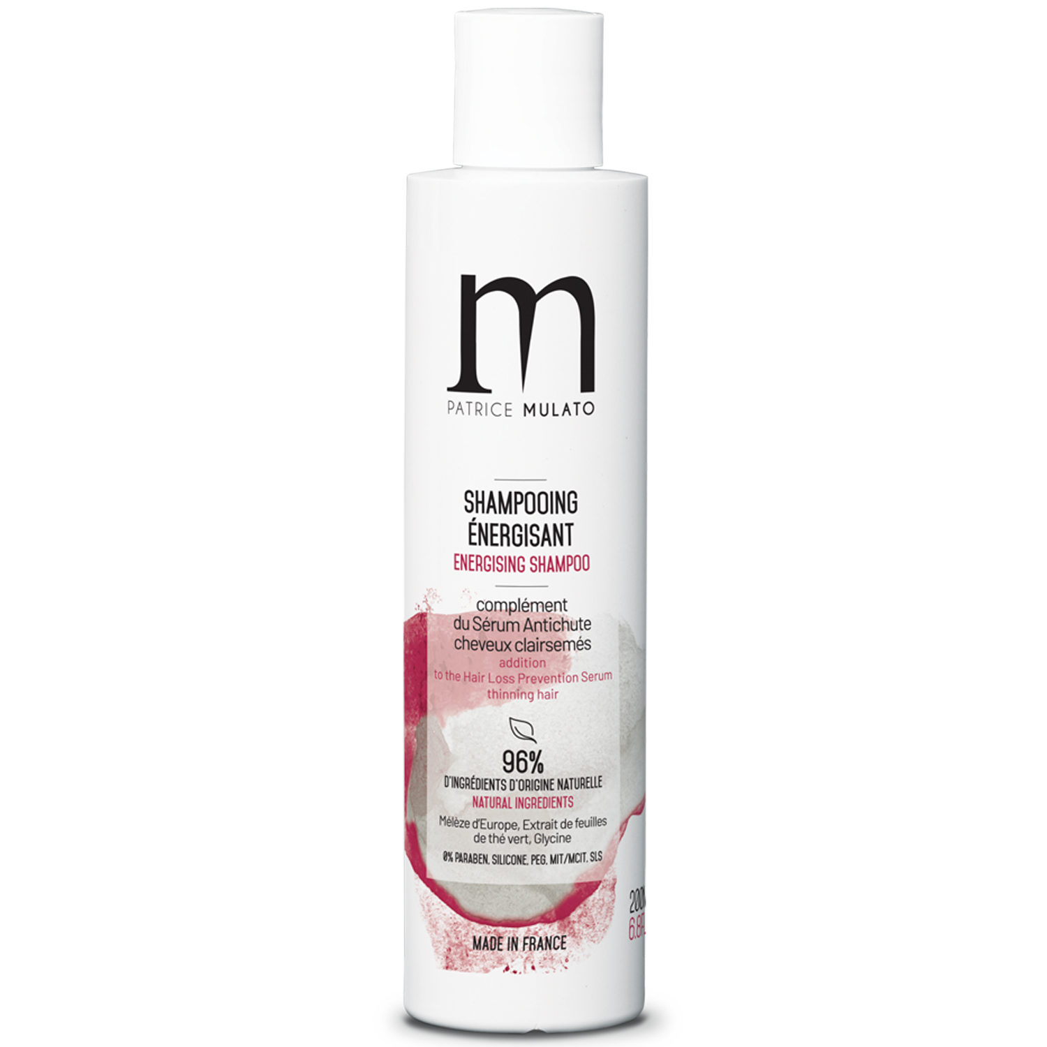 Shampoing nergisant Anti-chute Mulato 200 ML