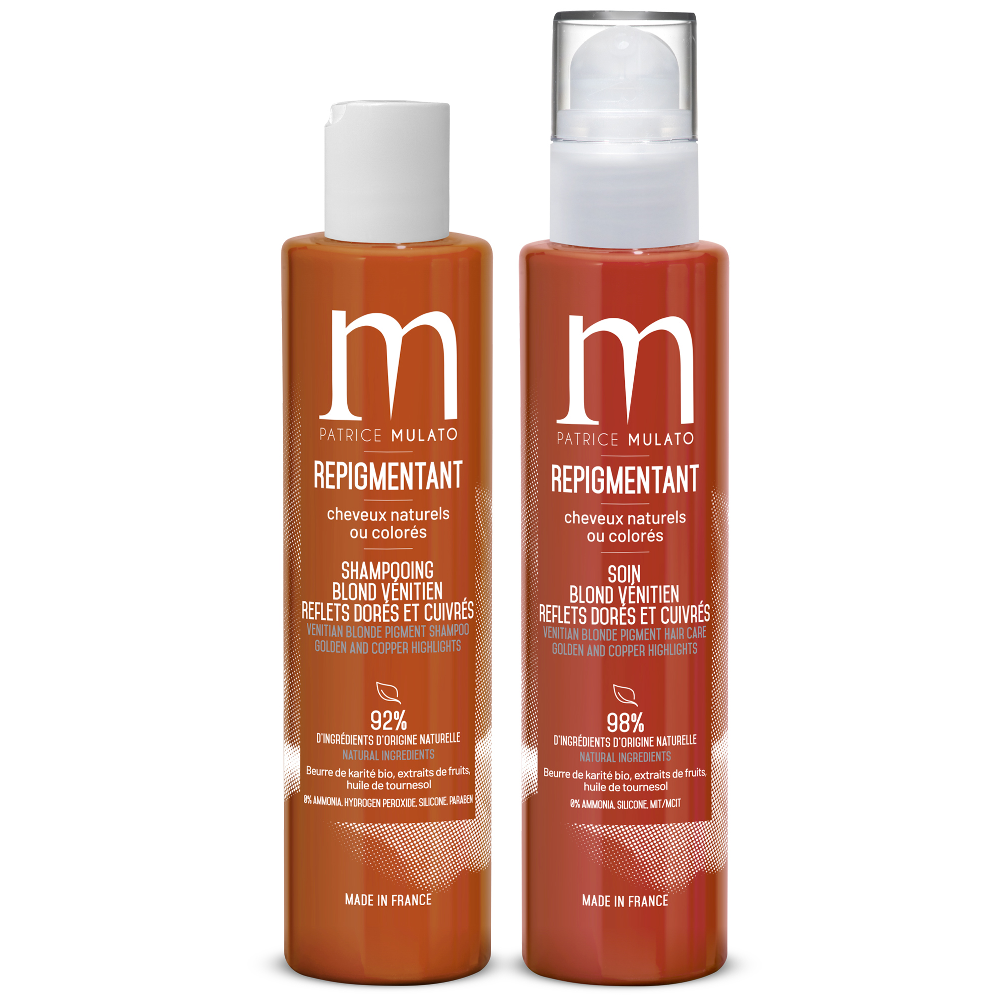 Duo Shampoing & Soin Repigmentant Blond Vnitien Mulato