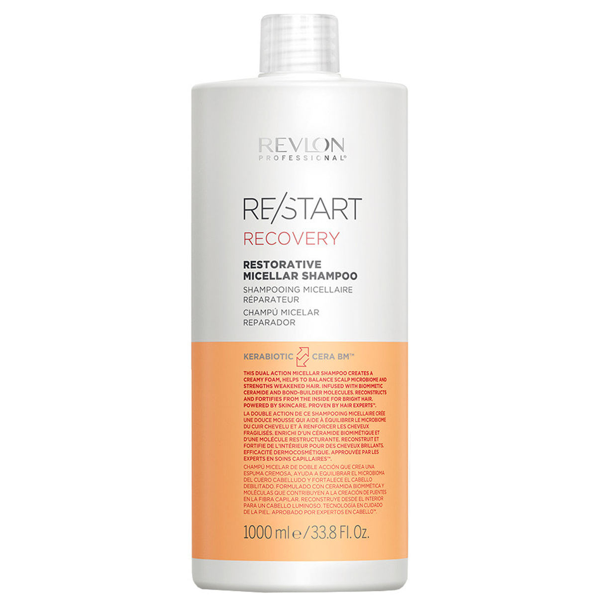 Shampoing Rparateur Micellaire Recovery Re/Start Revlon 1 Litre