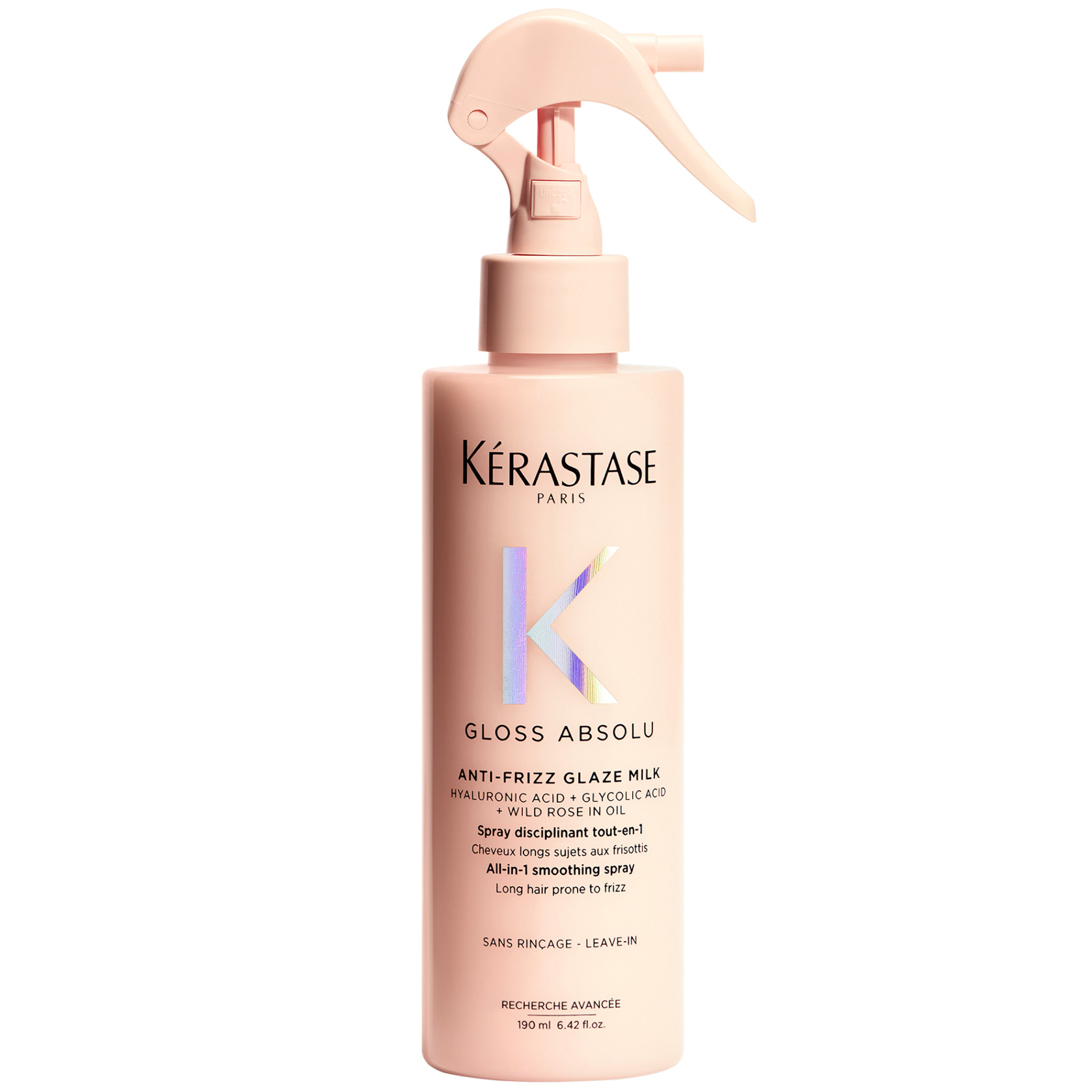 Spray Anti-Frizz Glaze Milk Gloss Absolu Krastase 190 ML 